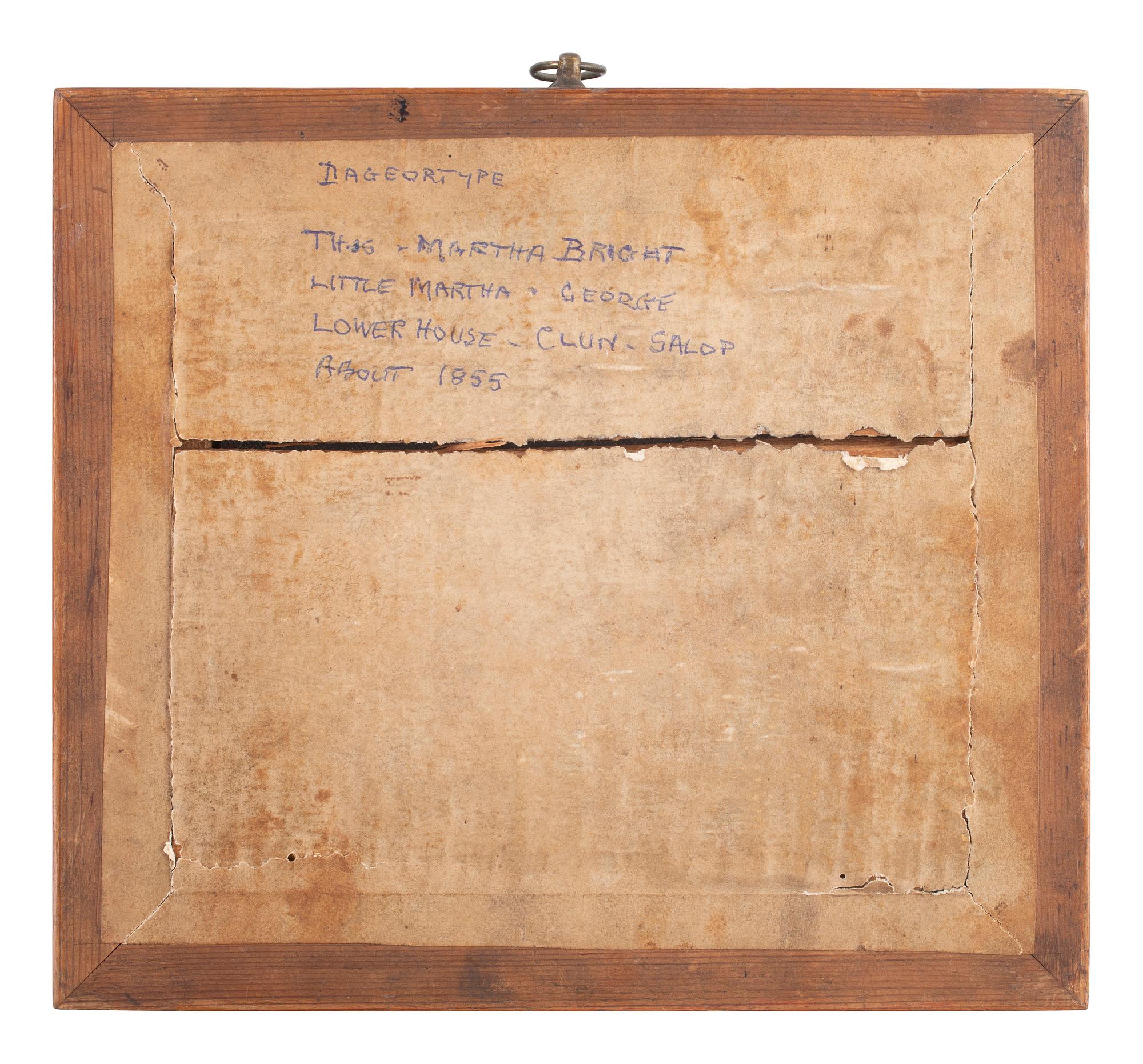 [EARLY PHOTOGRAPHY]. 7 charming daguerreotype portraits housed in frames.