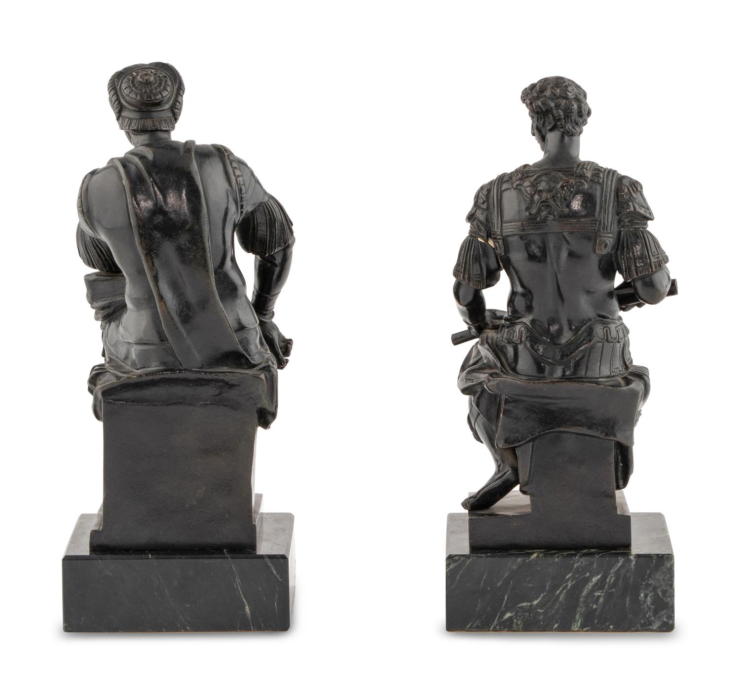 A Pair of Continental Grand Tour Bronze Figures