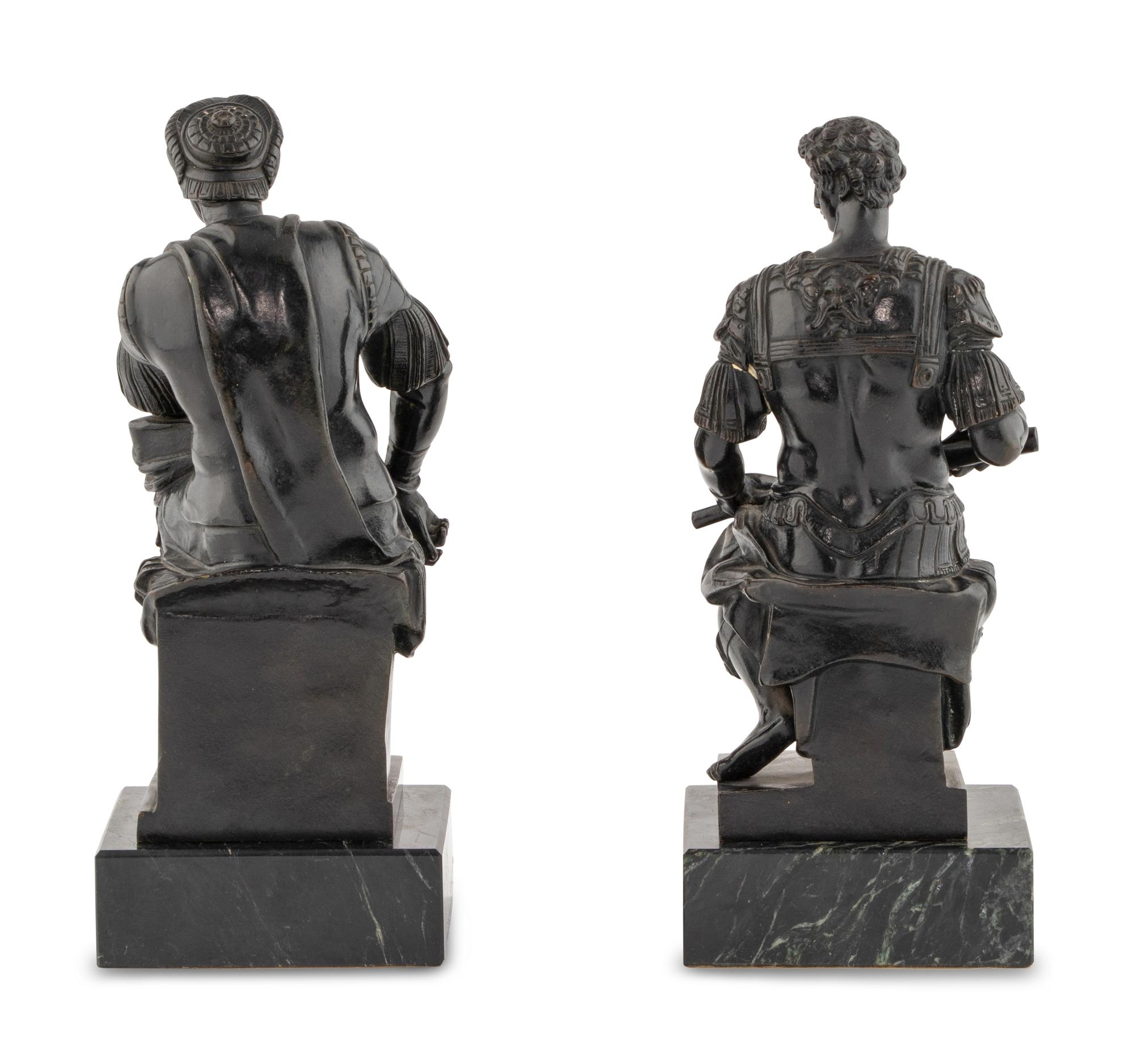A Pair of Continental Grand Tour Bronze Figures