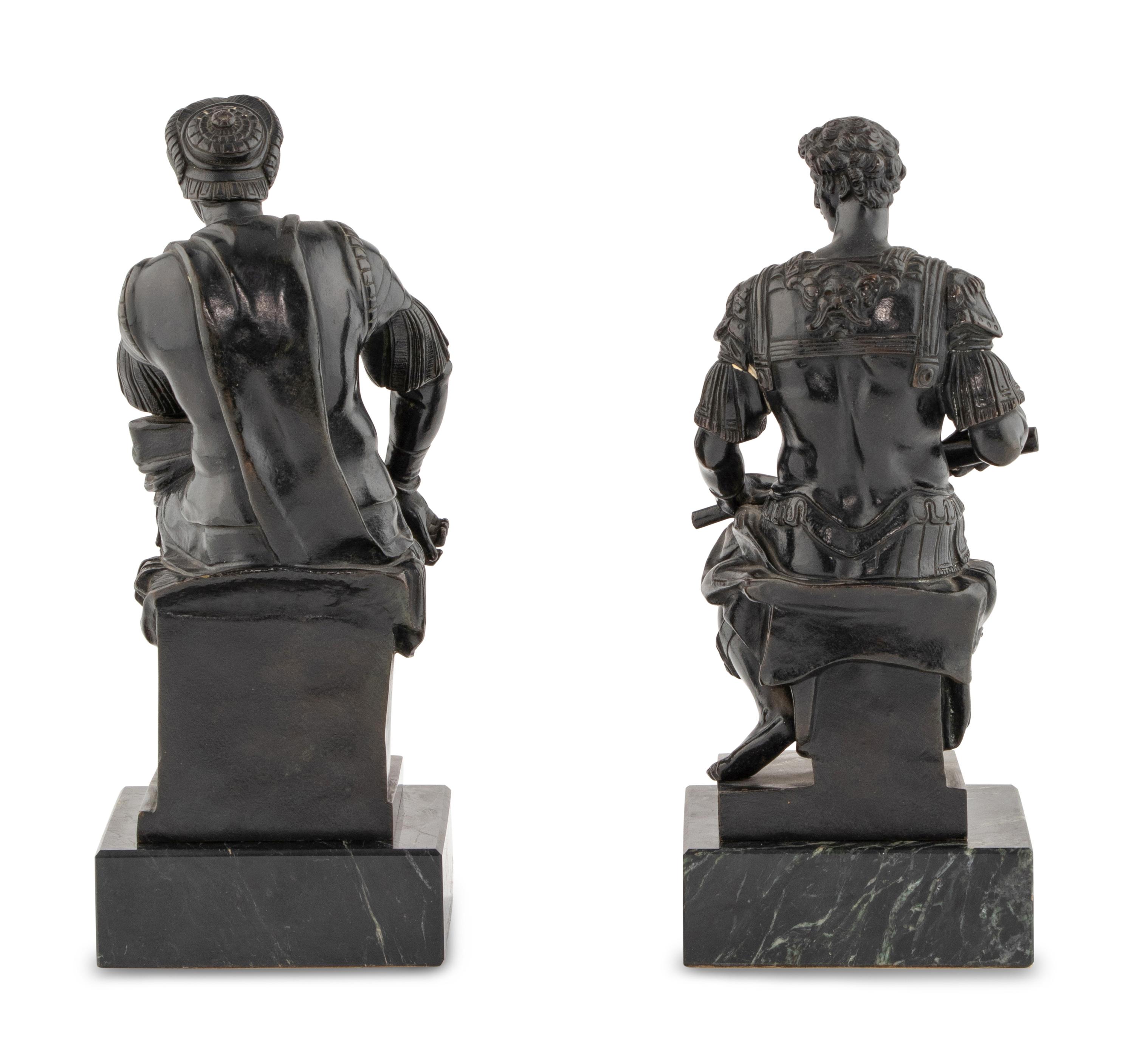 A Pair of Continental Grand Tour Bronze Figures