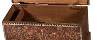 A Late Chippendale Painted Poplar Blanket Chest