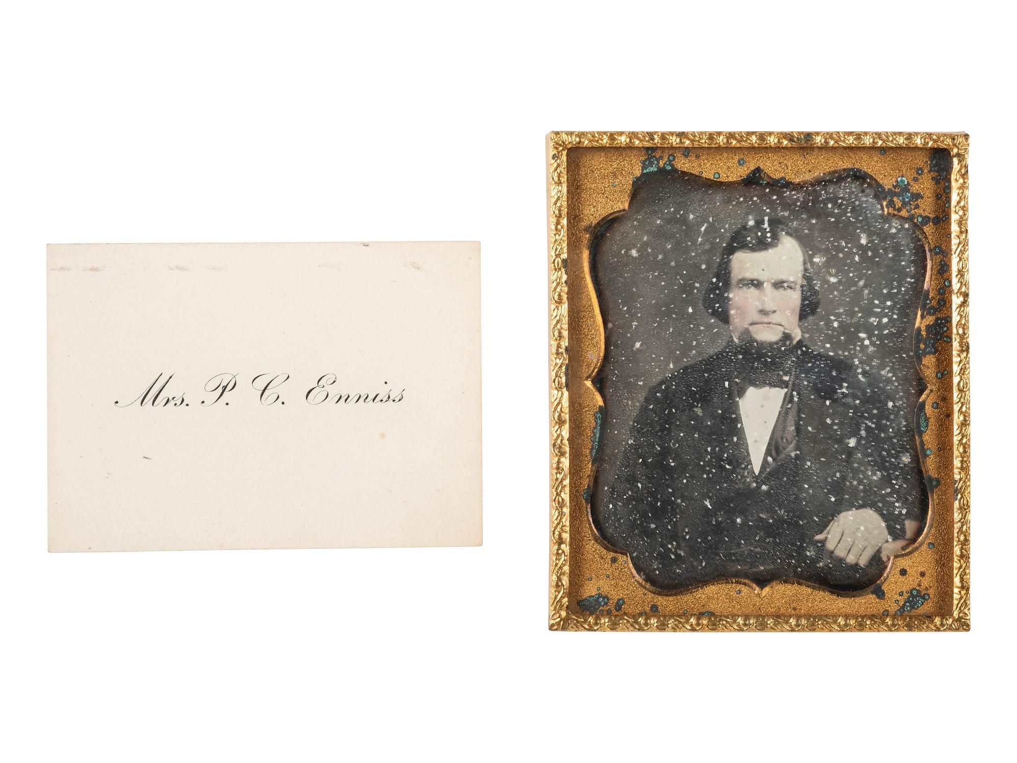 [EARLY PHOTOGRAPHY]. 23 sixth plate daguerreotypes of men sporting facial hair.