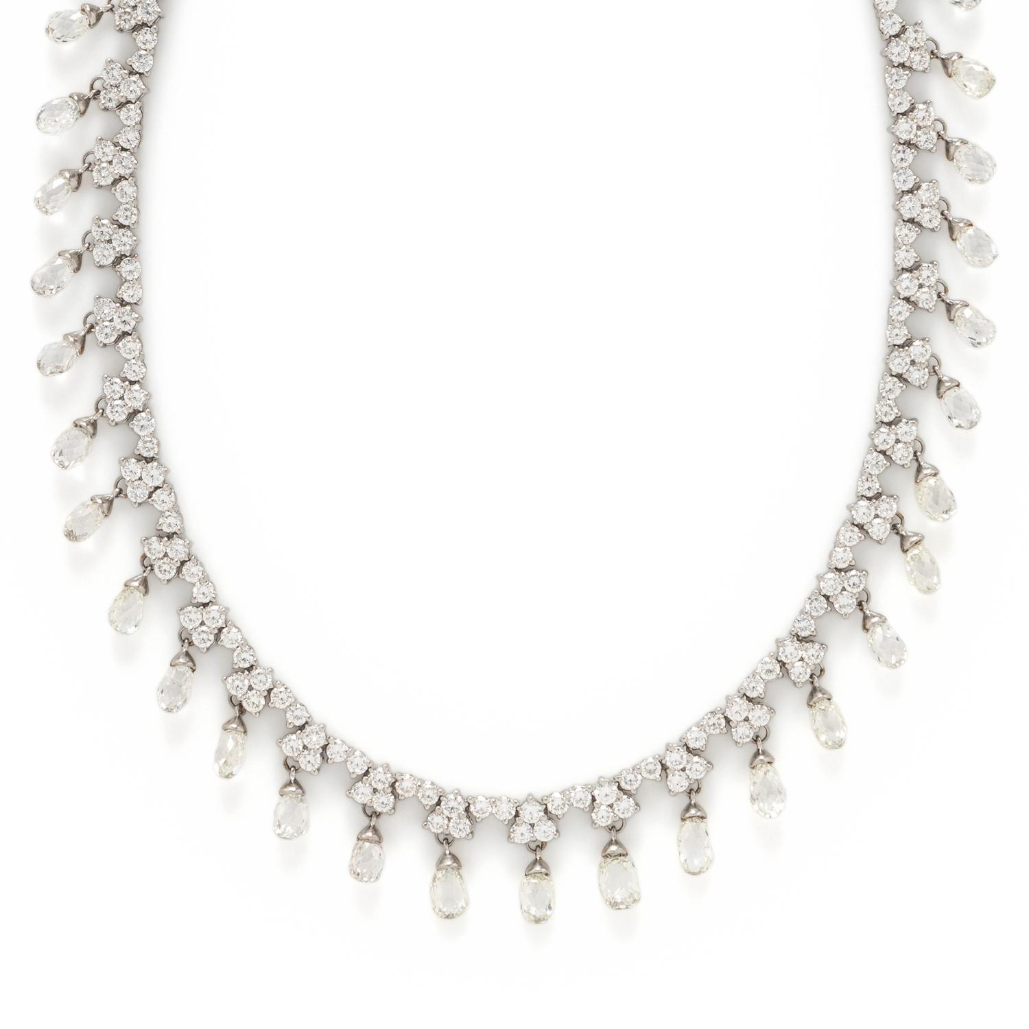PLATINUM AND DIAMOND NECKLACE