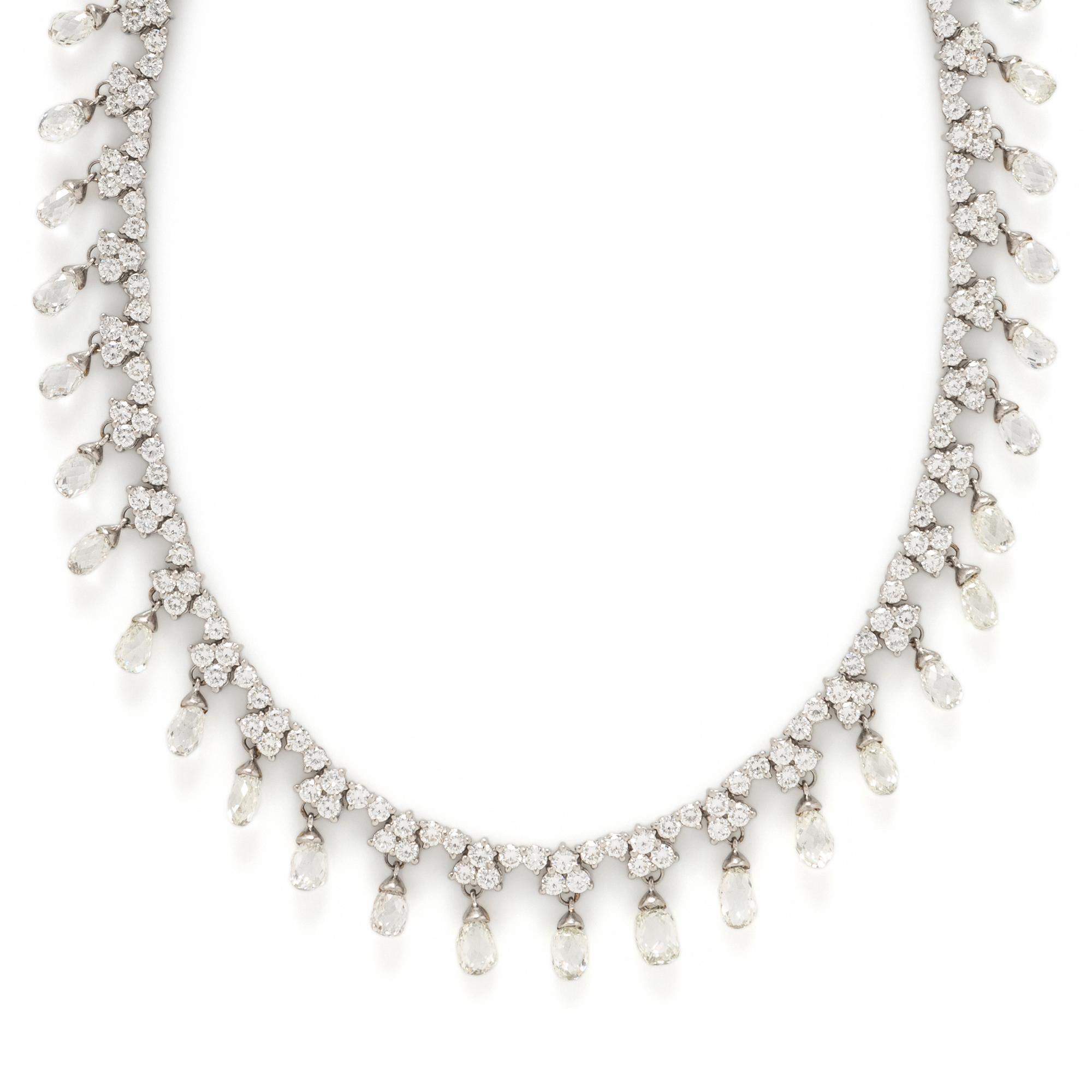 PLATINUM AND DIAMOND NECKLACE