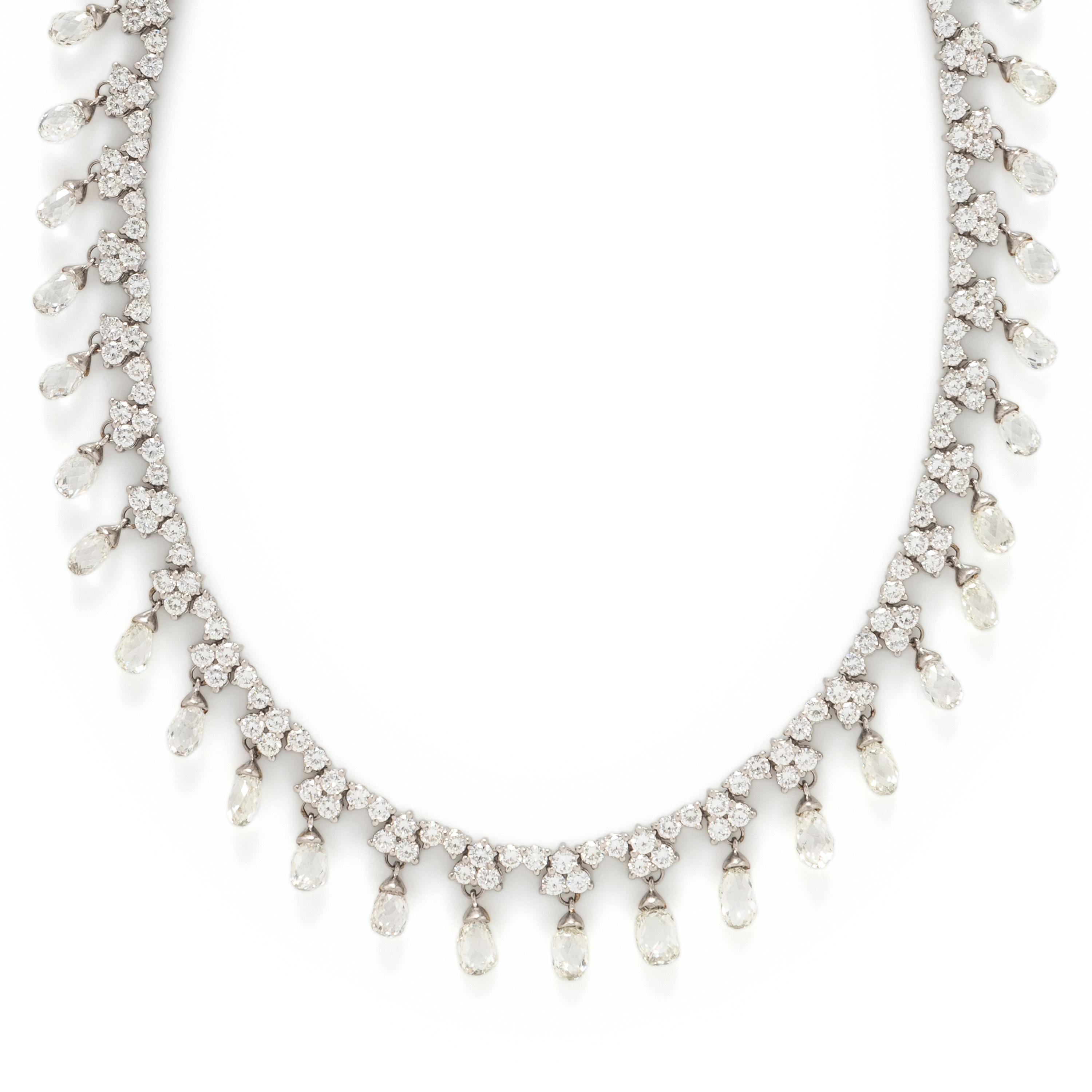 PLATINUM AND DIAMOND NECKLACE