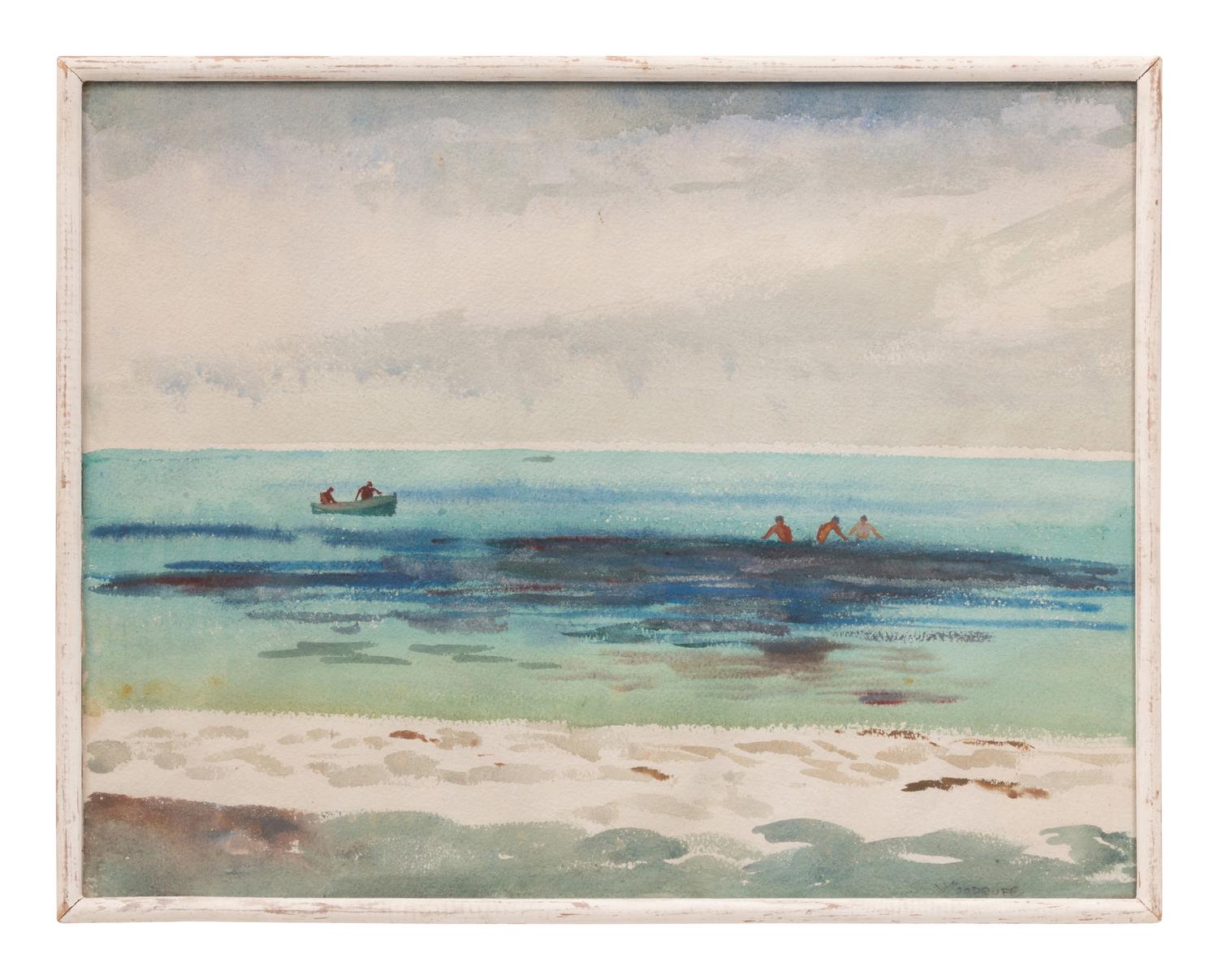 A Group of Four Watercolors