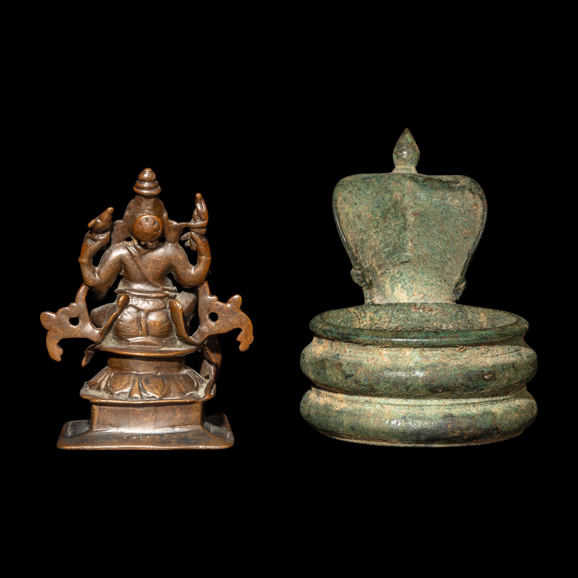 Two Asian Bronze Figures