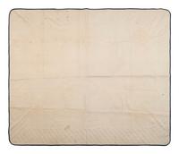 A Pieced Cotton 'Basket and Square' Pattern Quilt