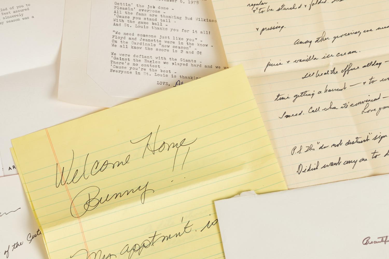 A Large Group of Personal Correspondence from Hall of Fame Oklahoma Football Coach Bud Wilkinson,