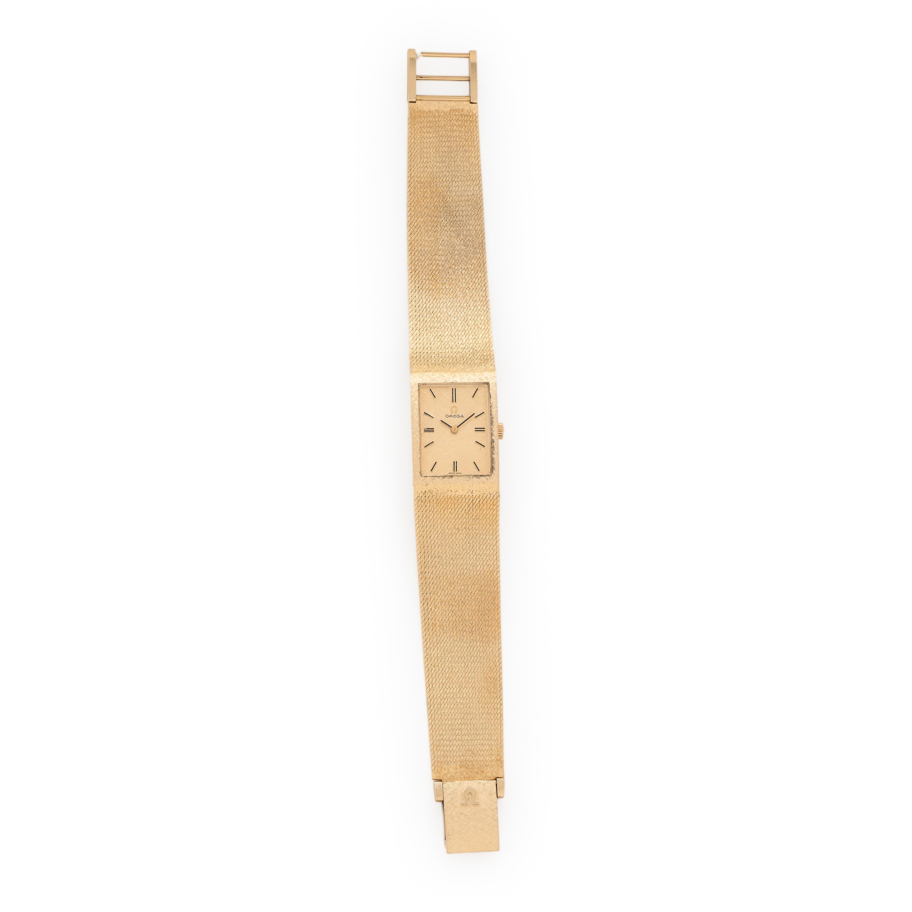Omega, 14K Yellow Gold Watch