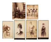 [EARLY PHOTOGRAPHY] Photographs of 19th century politicians, abolitionists, authors, and performers