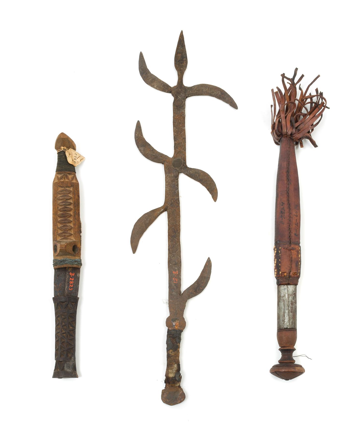 A Sudanese Steel Weapon Length of weapon 17 1/2 inches. — 19TH/20TH CENTURY