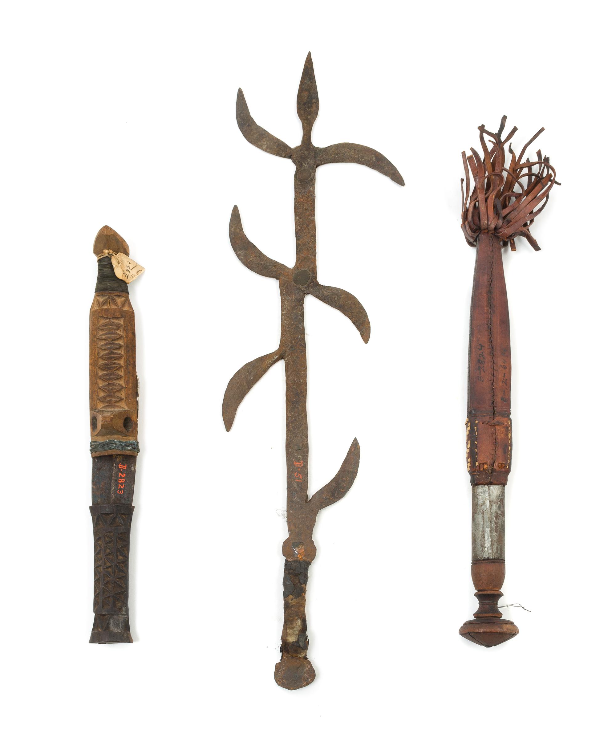 A Sudanese Steel Weapon Length of weapon 17 1/2 inches. — 19TH/20TH CENTURY
