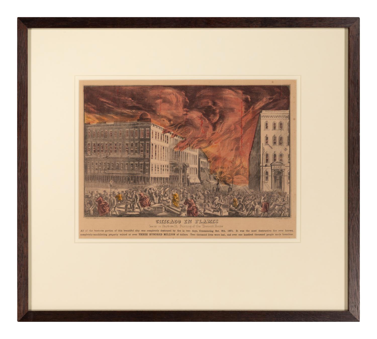 [CHICAGO GREAT FIRE]. KELLOGG & BULKELEY CO., publishers
