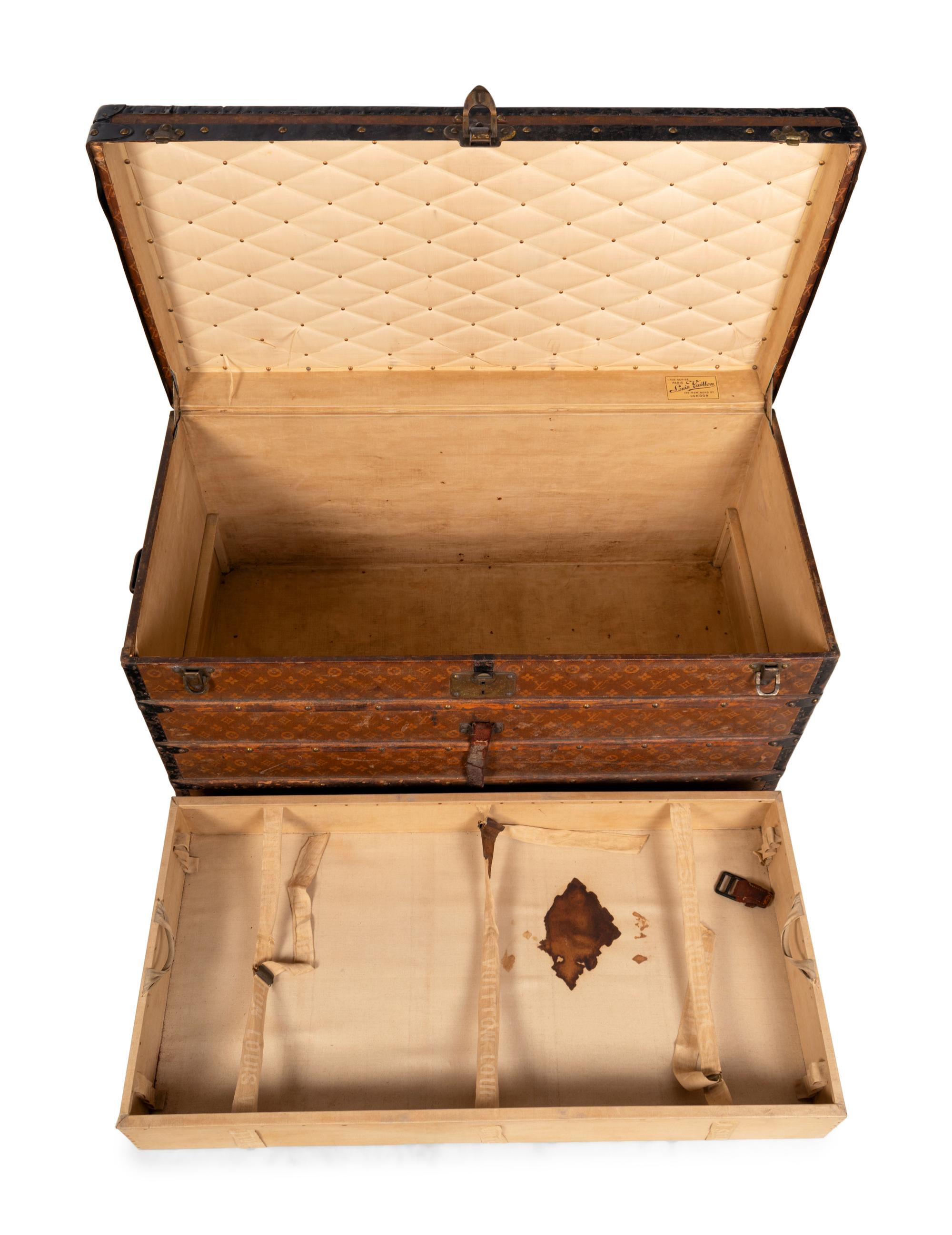 Louis Vuitton Steamer Trunk, Early 20th Century