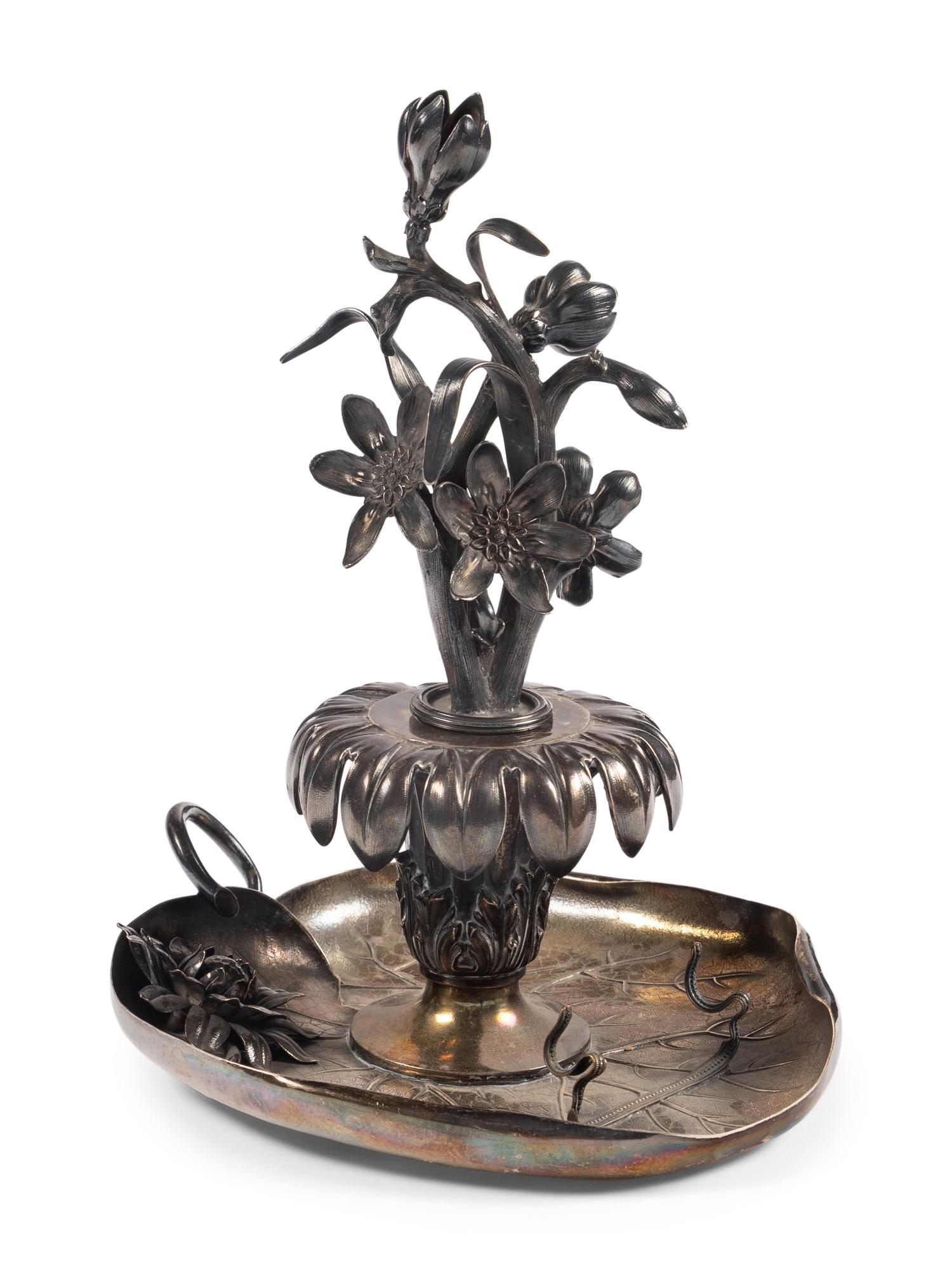 A Shreve and Co. Silver Chamberstick