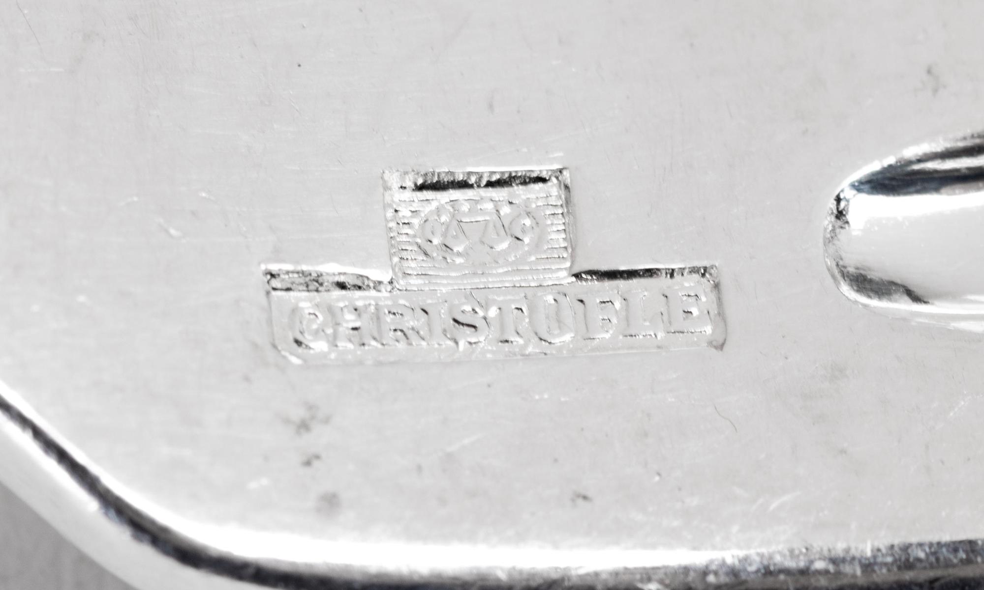 A Christofle Silver-Plate Flatware Service