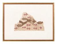 Four Peruvian Woven Cotton and Wool Textile Fragments