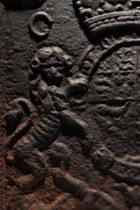 An English Cast Iron Fireback