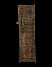 A Dogon Wood Granary Door or Shutter