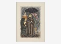 [Children's & Illustrated] Gorey, Edward: Original Illustration for "The Broken Spoke"