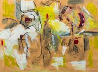 Harold Christopher Davies, (American, 1891–1976), Sketch for Inverness Series, c. 1970