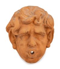 A Terracotta Fountain Mask