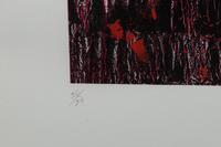 Untitled (Composition in Red and Black)