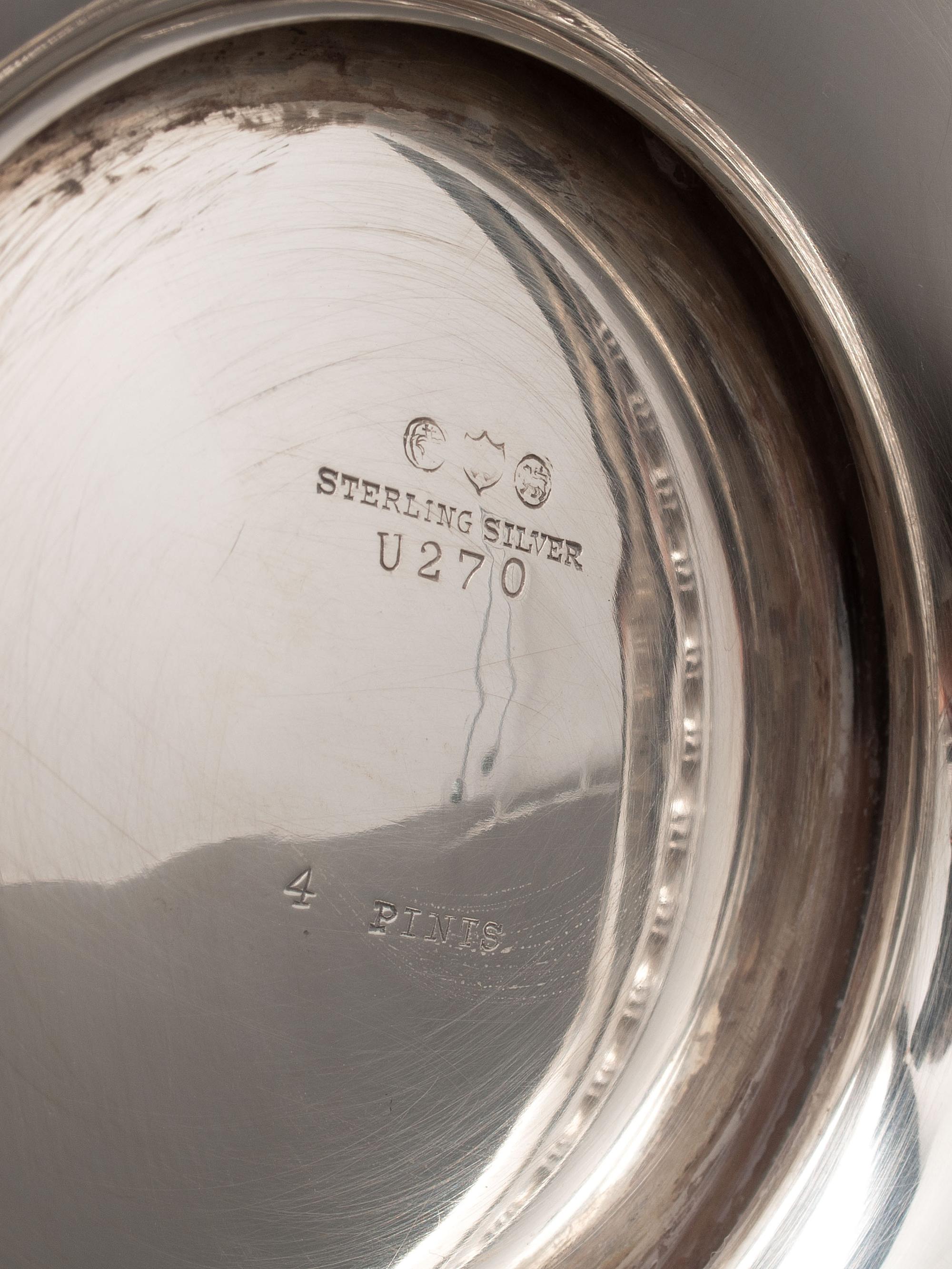 An American Silver Water Pitcher