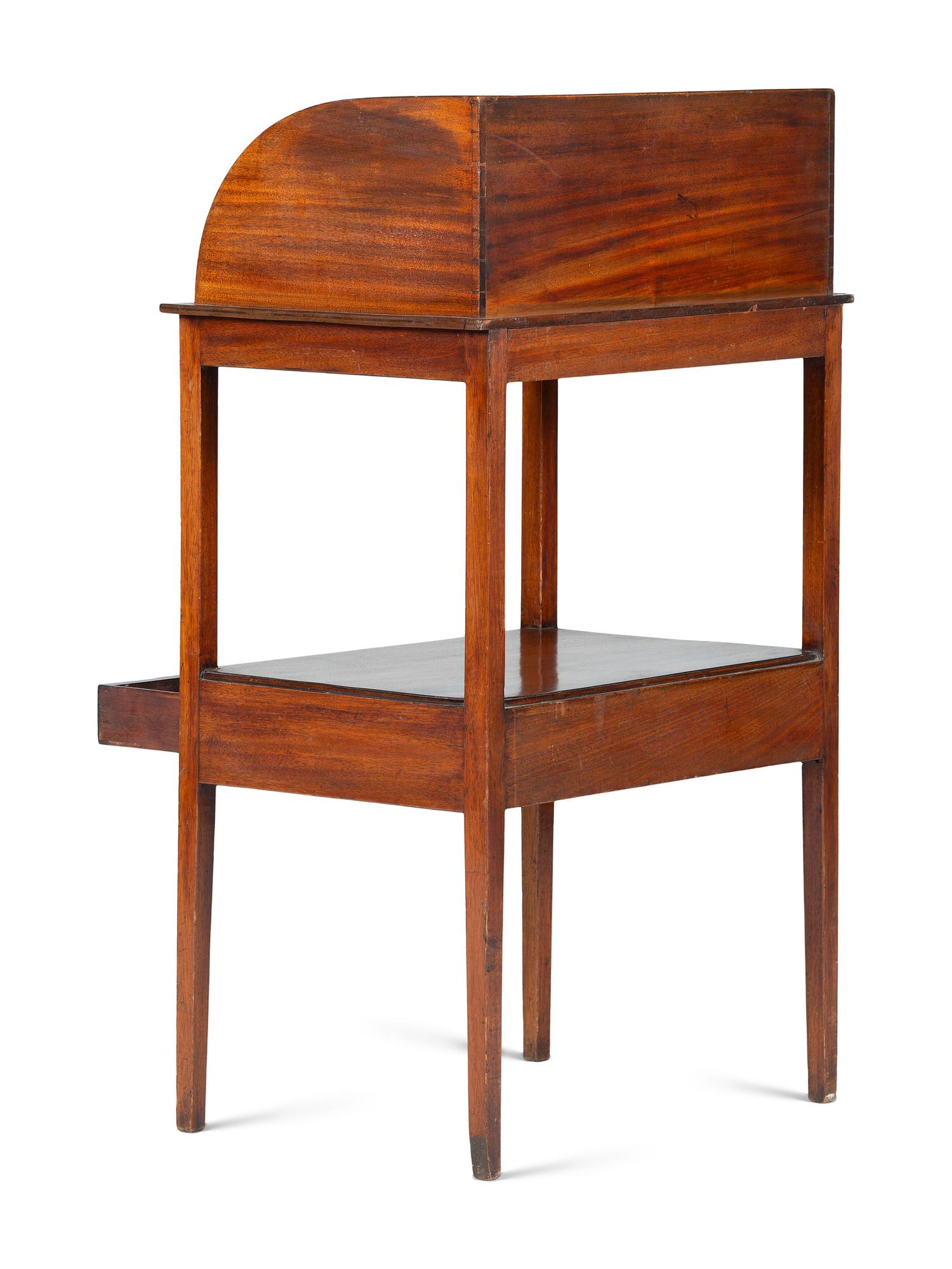 A George III Mahogany Wash Stand
