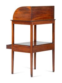 A George III Mahogany Wash Stand