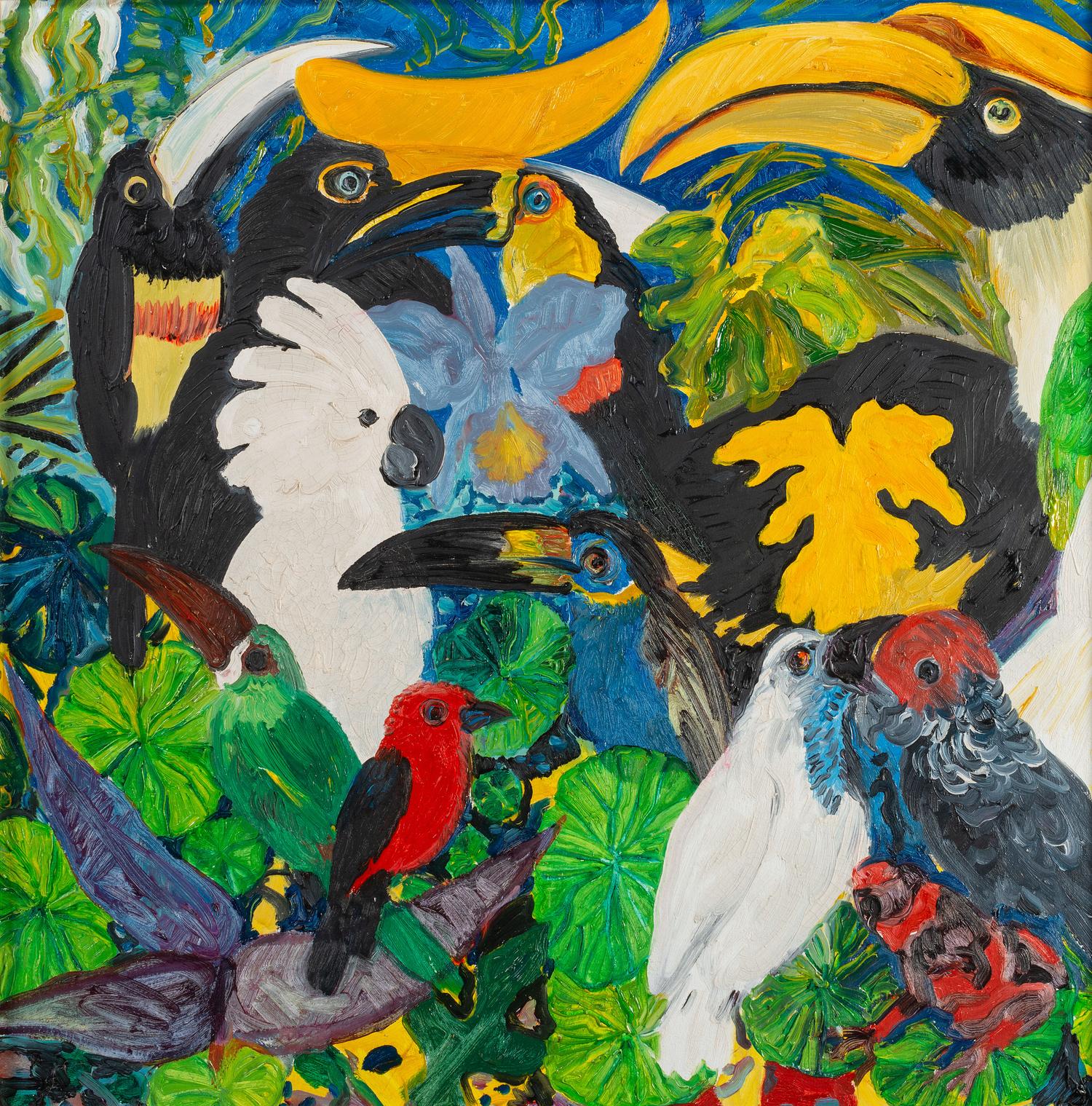 Bellbird (Diptych), 1988