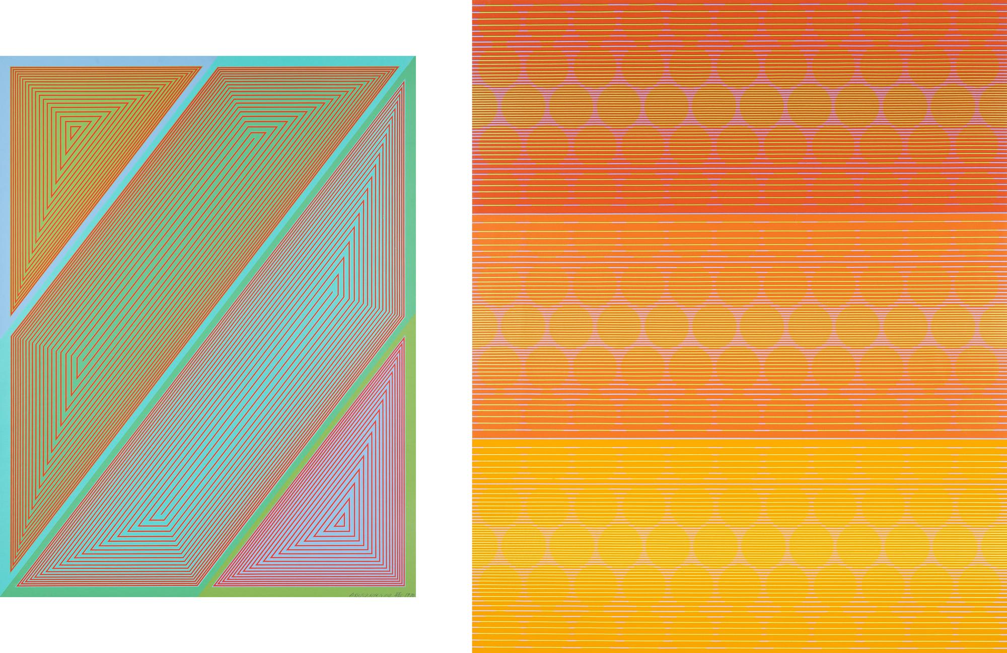 Two Works by Richard Anuszkiewicz and Julian Stanczak