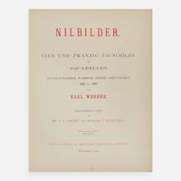 [Travel & Exploration] Werner, Karl Nilbilder. Vier und zwanzig facsimiles nach aquarellen. Naturaufnahmen wahrend zweier orientreisen 1862 und 1865