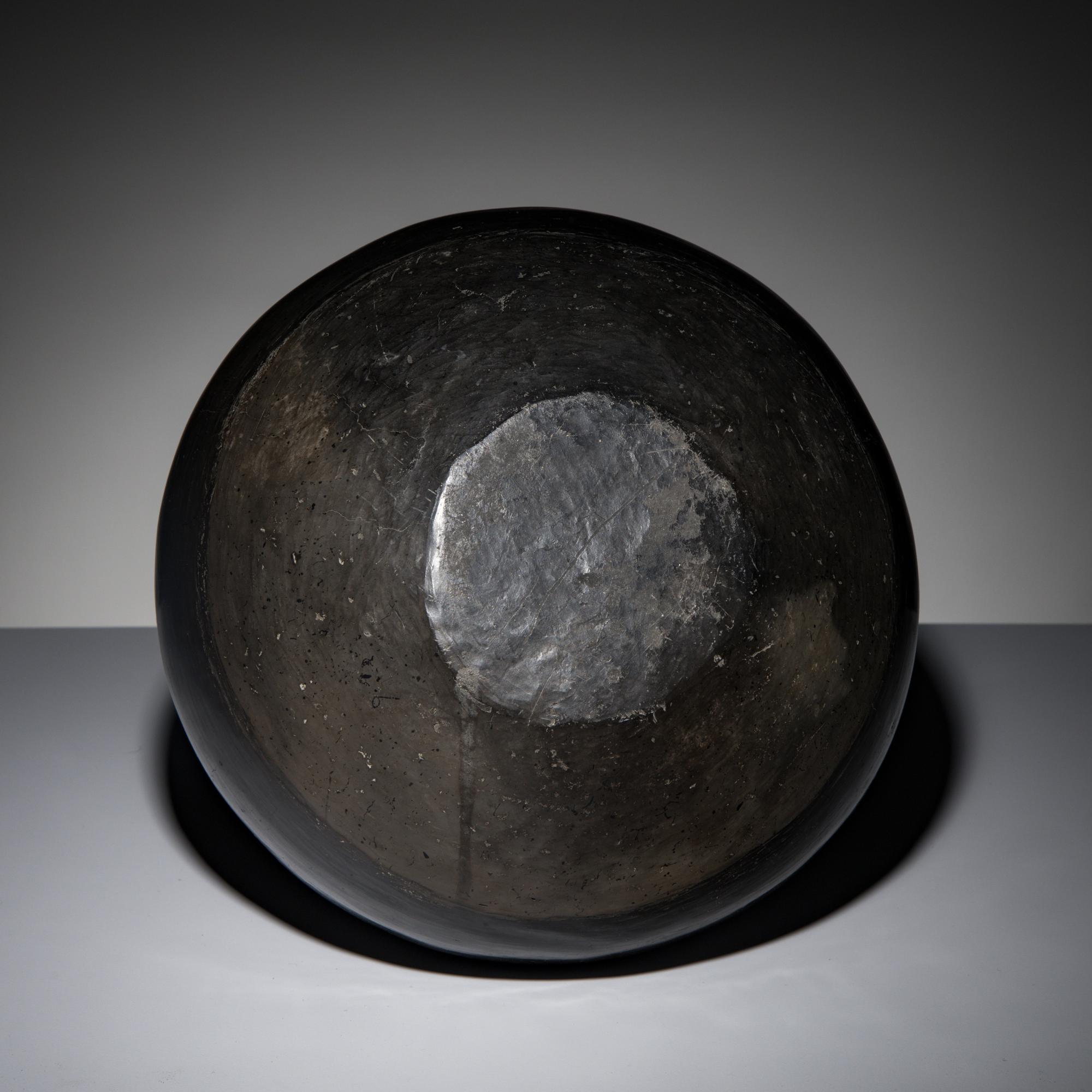 Santa Clara Blackware Pottery Jar