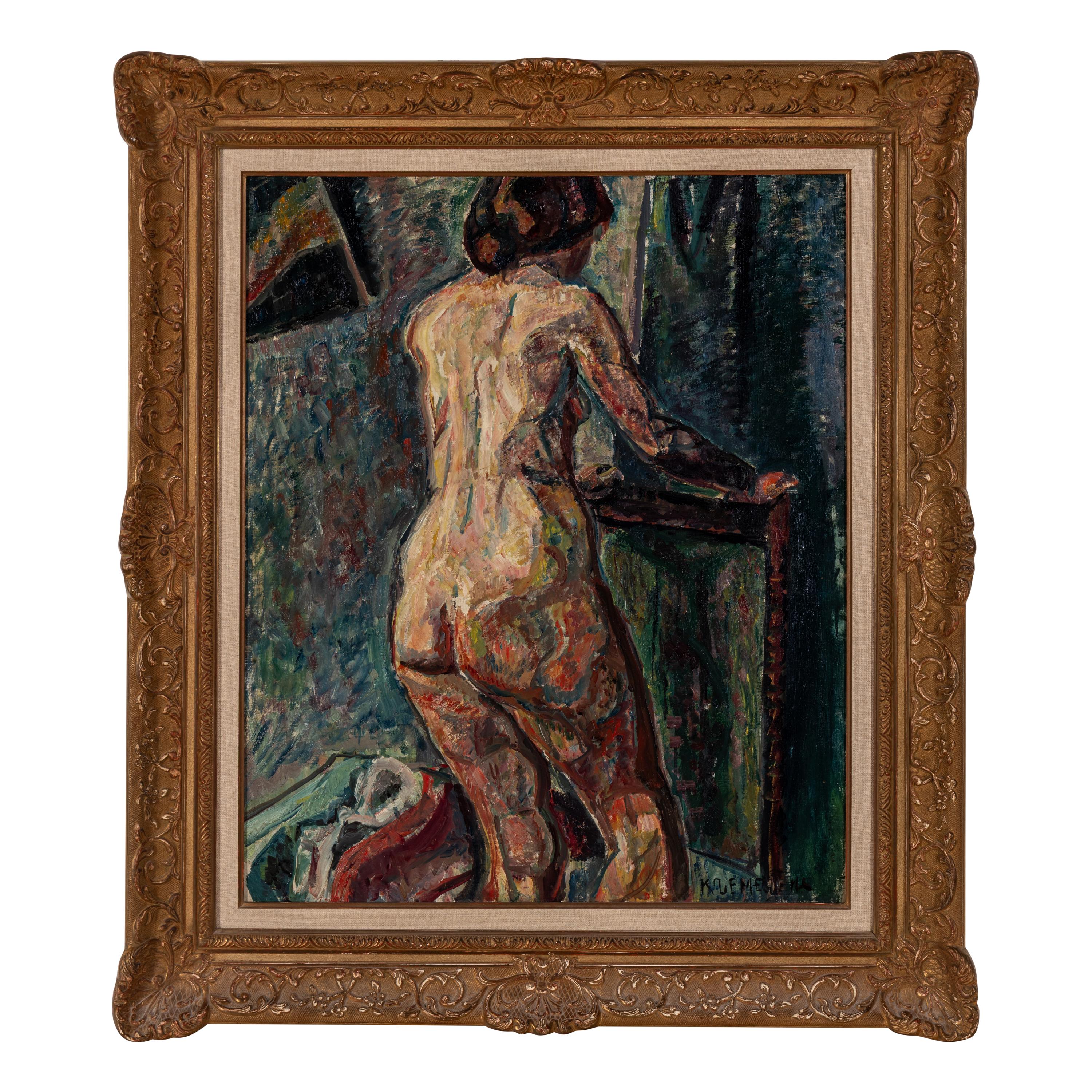 Pinchus Krémègne (Belarusian/French, 1890–1981) — Nu de dos