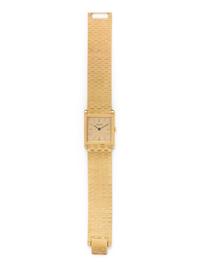 PIAGET, 18K YELLOW GOLD WRISTWATCH