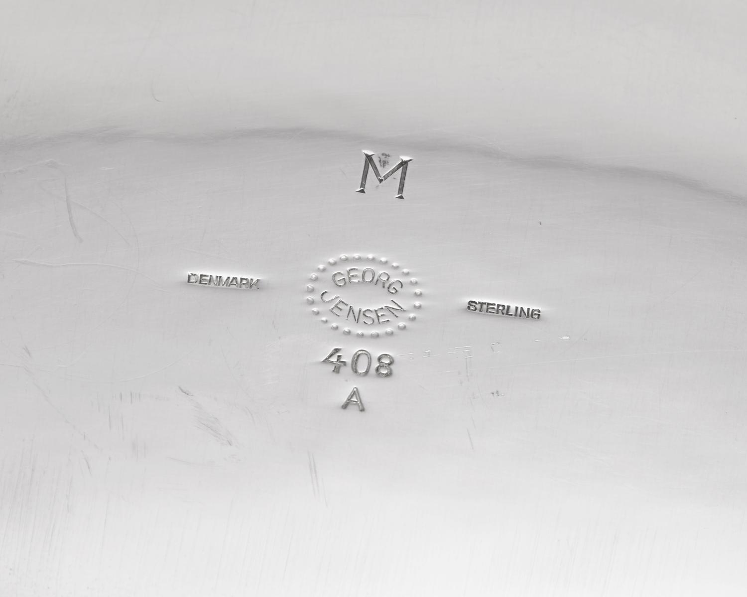 A Georg Jensen Silver Covered Tureen