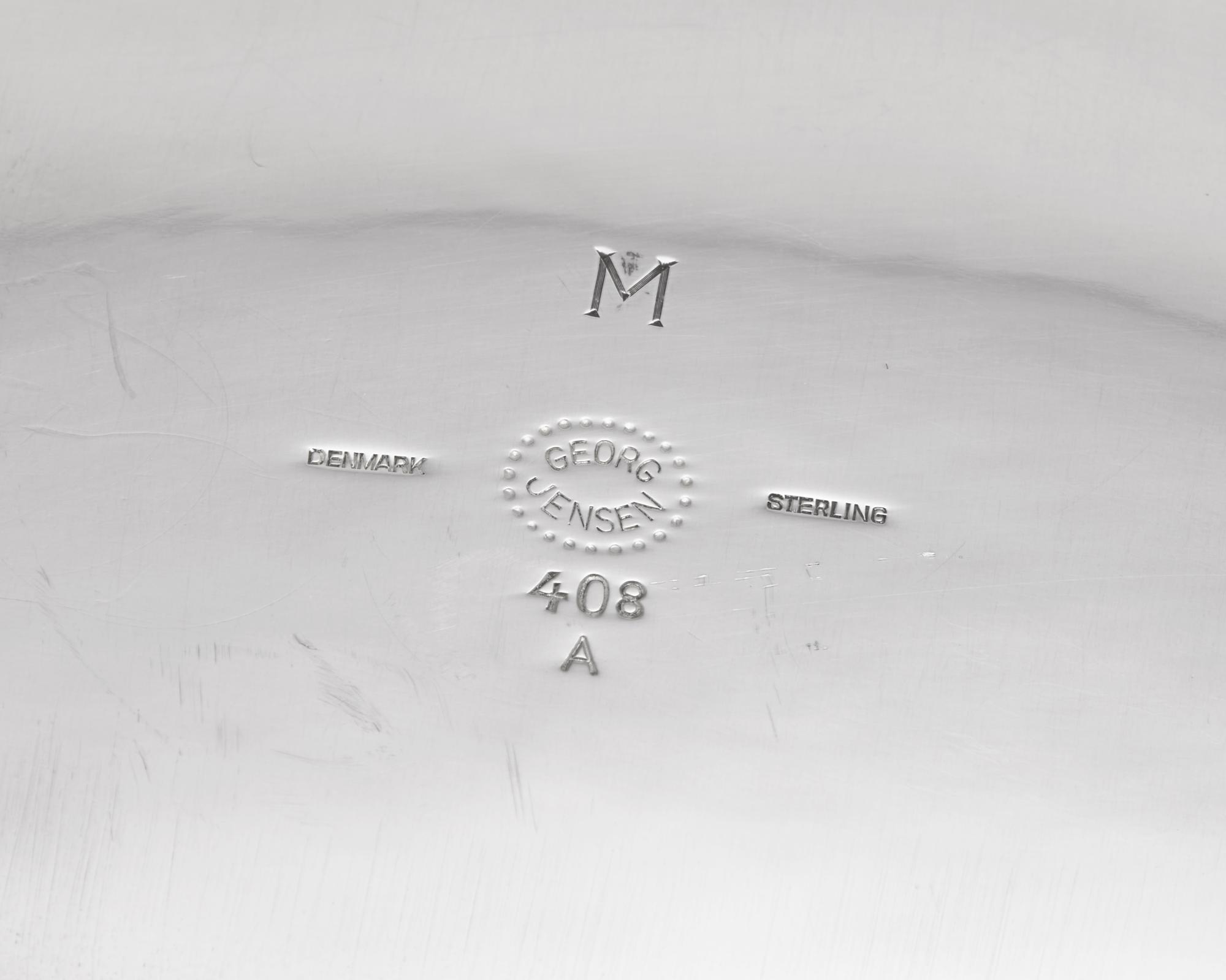 A Georg Jensen Silver Covered Tureen