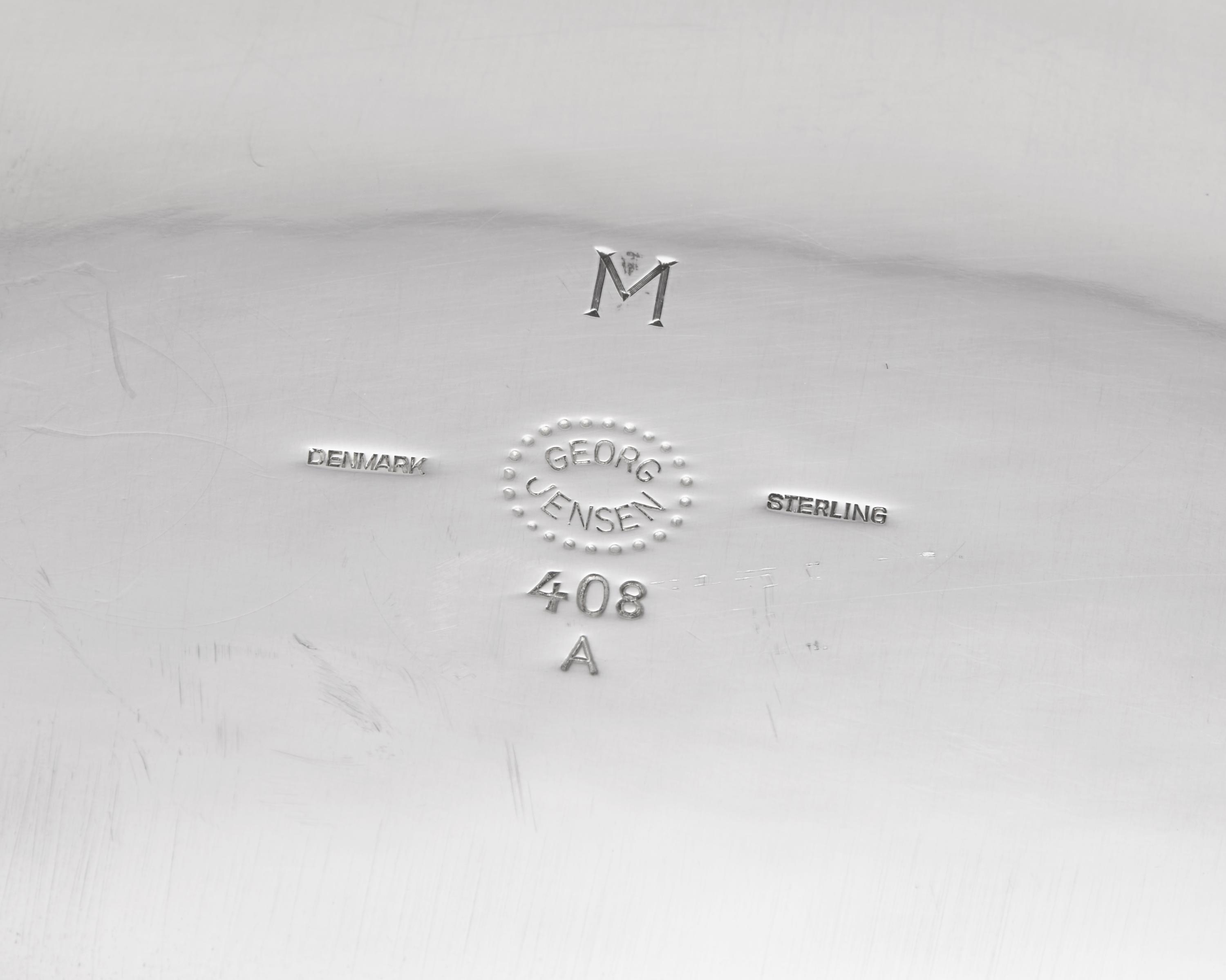 A Georg Jensen Silver Covered Tureen