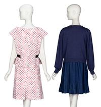 Oscar de la Renta & Carolina Herrera, Two Ensembles