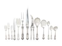 An American Silver Flatware Service