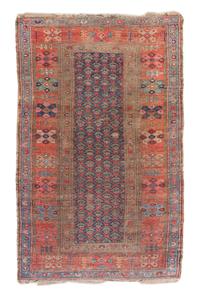 A Caucasian Wool Rug 6 feet 2 inches x 3 feet 8 inches. — 19TH CENTURY