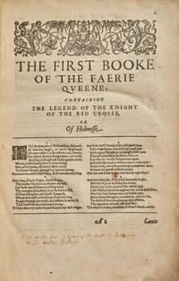 [Literature] Spenser, Edm(und).: The Faerie Queen: The Shepheards Calendar: Together with the Other Works of England's Arch-Poët...