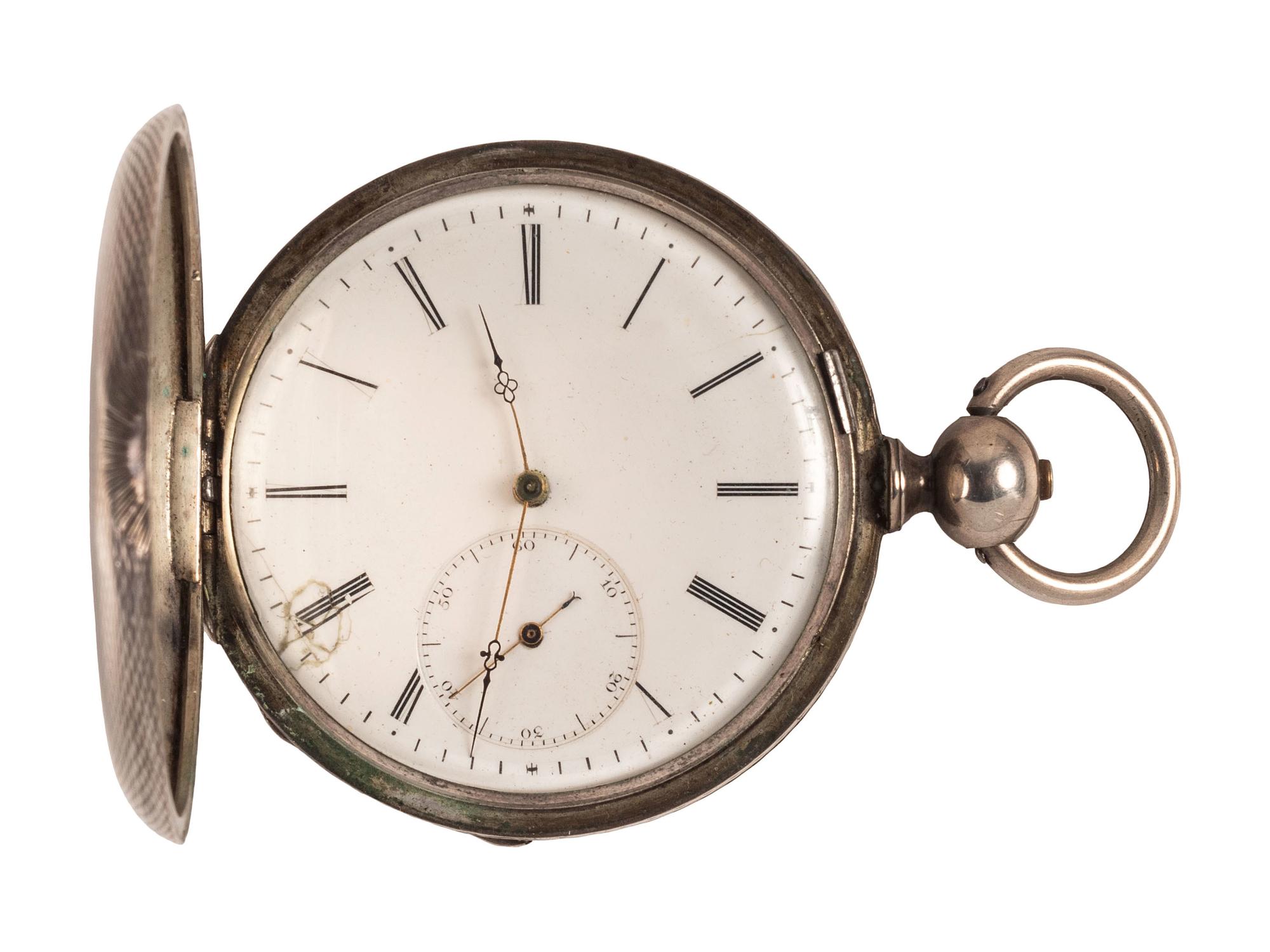 [CIVIL WAR]. Presentation watch engraved to Major Jeremiah A. Sullivan, 13th NY Infantry & 1st NY Veteran Cavalry, KIA at Cabletown, WV, with CDV in uniform.
