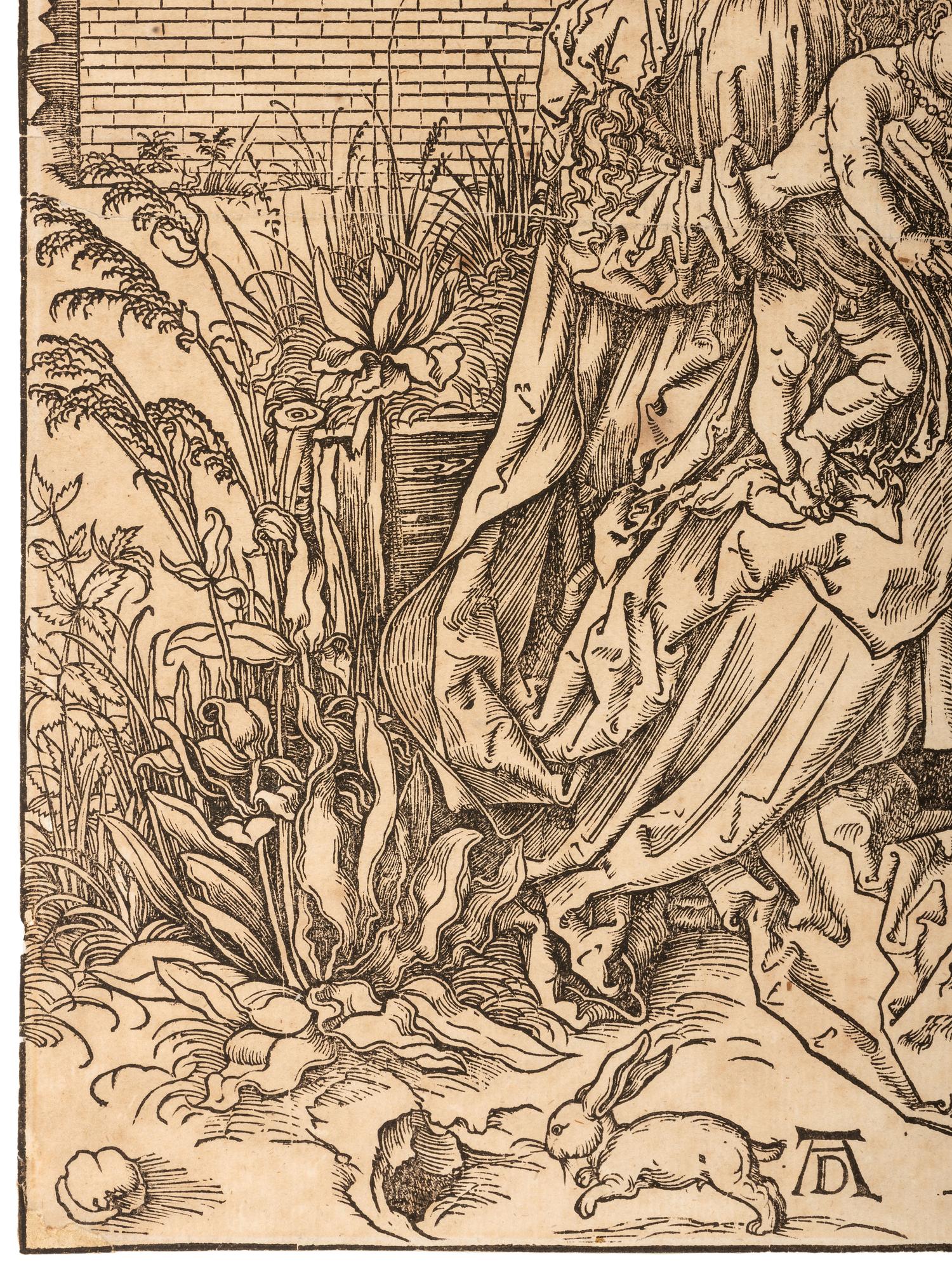 The Holy Family with the Three Hares