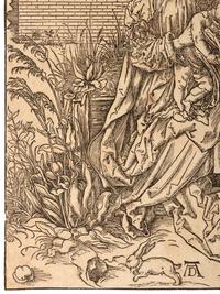 The Holy Family with the Three Hares