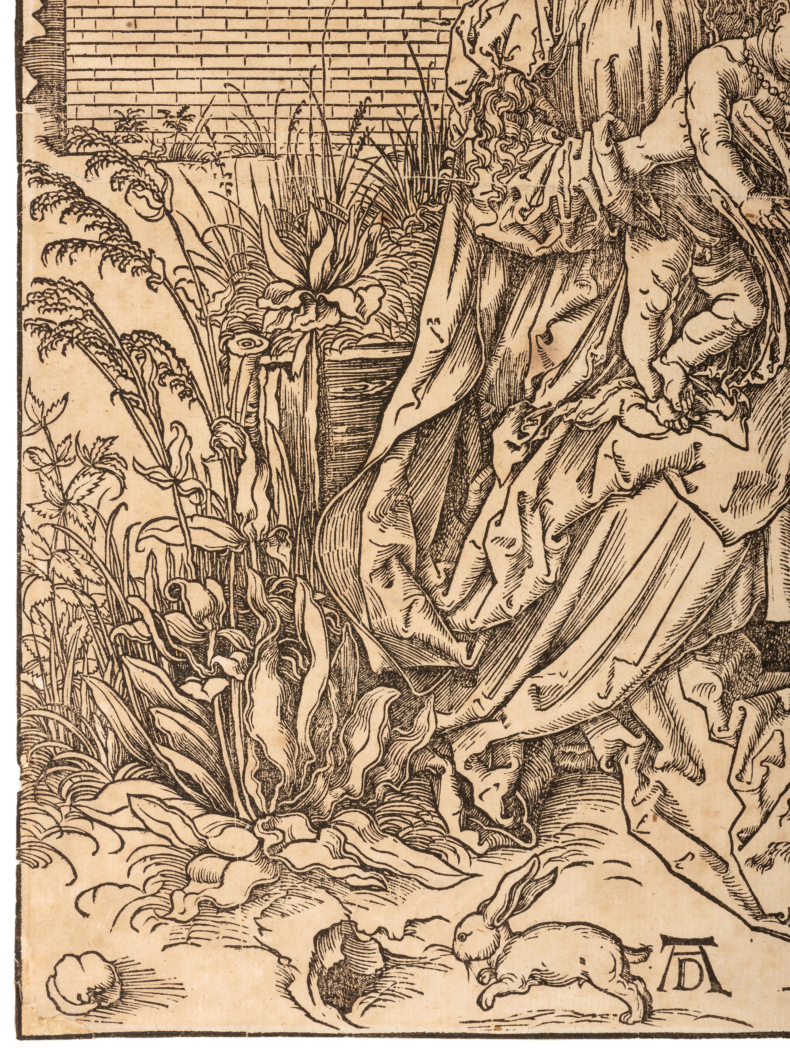 The Holy Family with the Three Hares