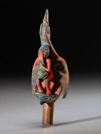 Northwest Coast Raven Rattle