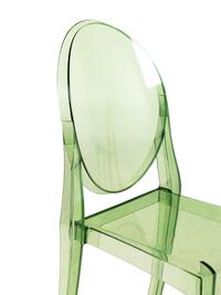 Set of Six Victoria Ghost Side Chairs Kartell, Italy